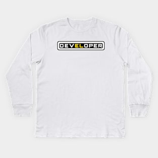 DEVELOPER Kids Long Sleeve T-Shirt